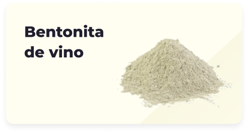 Bentonita  de vino